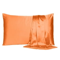 Deconovo Soft Microfiber Pillowcase Set Quality 2-Piece Orange